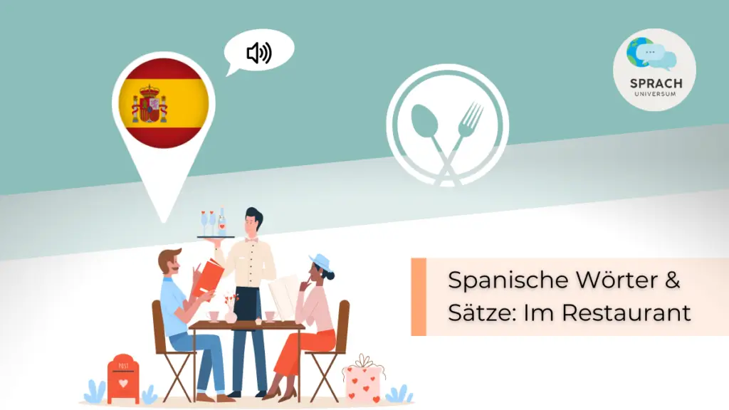 Beitragsbild Spanische Wörter & Sätze Im Restaurant