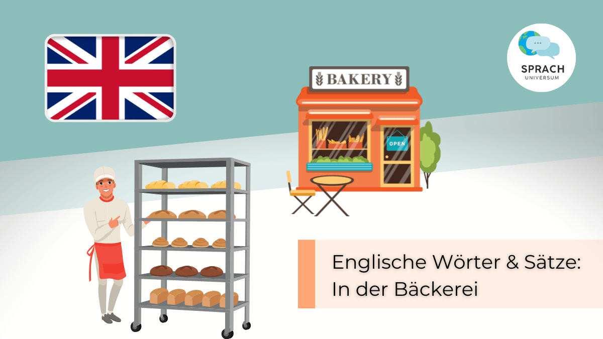 Beitragsbild Englische Wörter und Sätze in der Bäckerei