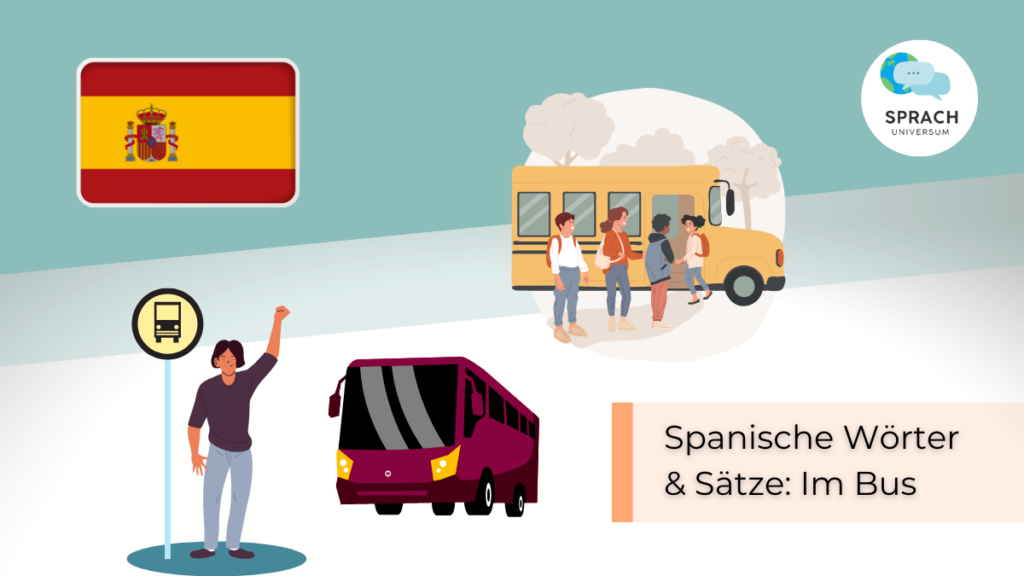 Beitragsbild Spanische Wörter & Sätze Im Bus