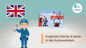 Beitragsbild In der Autowerkstatt Englisch